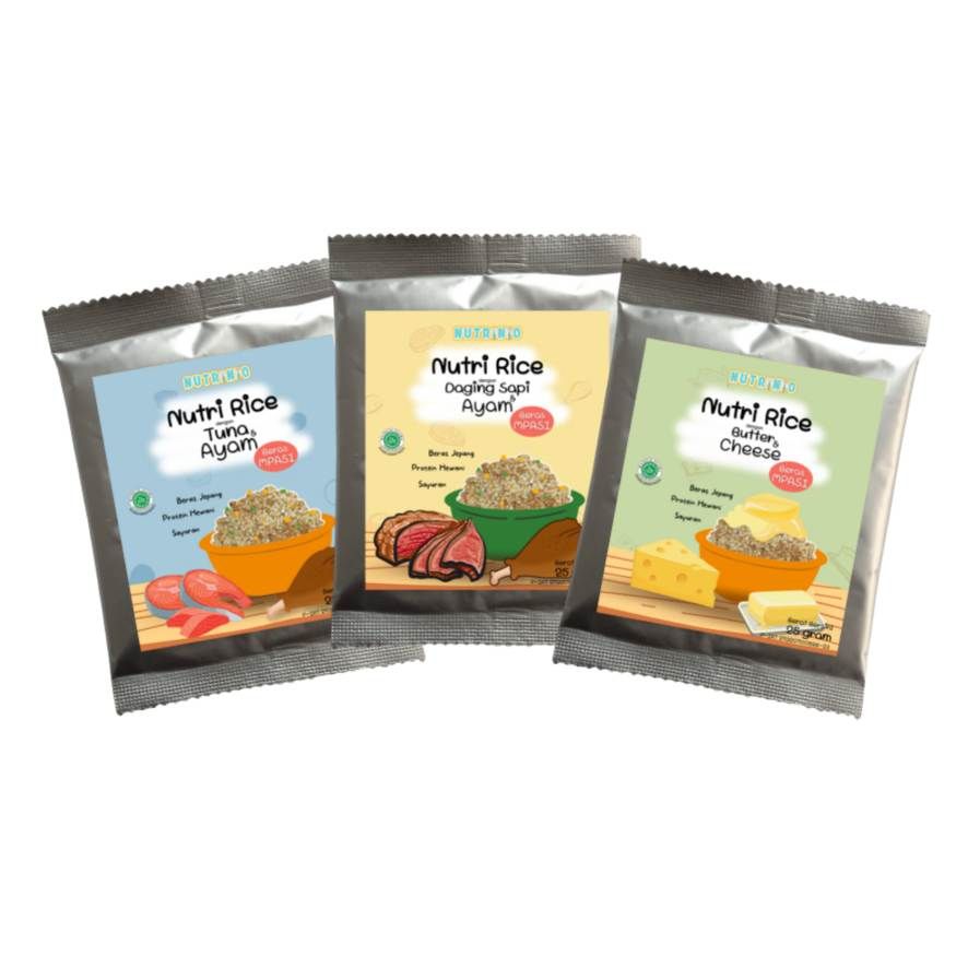 Nutrinio Nutri Rice Travelling Series 25 g | Butter Cheese - 2