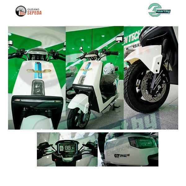 Sepeda Motor Listrik GT Sporty GreenTech Electric Motorbike Garansi - 3
