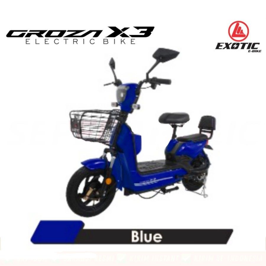 Sepeda Listrik Exotic Groza X3 Electric Bike Ebike 500 WATT By Pacific - 1