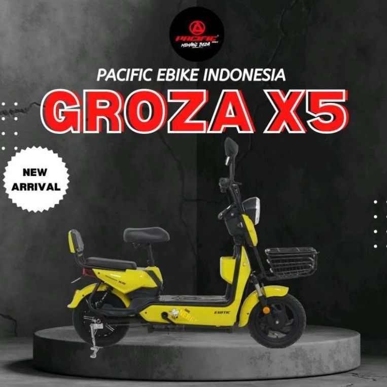 Sepeda Listrik Exotic Groza X5 Electric Bike Ebike 500 WATT By Pacific - 5