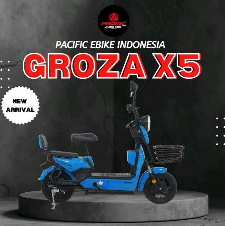 Sepeda Listrik Exotic Groza X5 Electric Bike Ebike 500 WATT By Pacific - 1