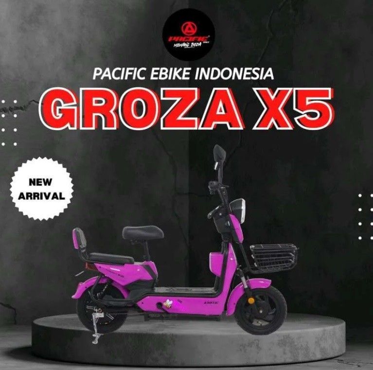 Sepeda Listrik Exotic Groza X5 Electric Bike Ebike 500 WATT By Pacific - 2