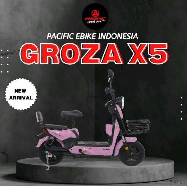 Sepeda Listrik Exotic Groza X5 Electric Bike Ebike 500 WATT By Pacific - 4