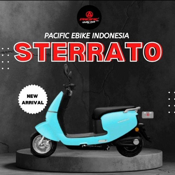 Sepeda Motor Listrik Sterrato Electric Bike Ebike Exotic by Pacific - 1