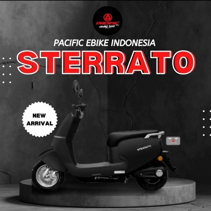 Sepeda Motor Listrik Sterrato Electric Bike Ebike Exotic by Pacific - 5