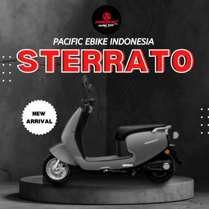 Sepeda Motor Listrik Sterrato Electric Bike Ebike Exotic by Pacific - 2
