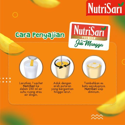 NutriSari Premium Jus Mangga 420g - Minuman Juice Kental Rasa Mangga Asli Vitamin C | 1100534034 - 2