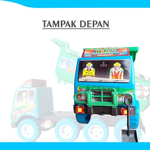 Acekids Mainan Mobil Truk Warna Jumbo Murah Original - TPB2014W - 4