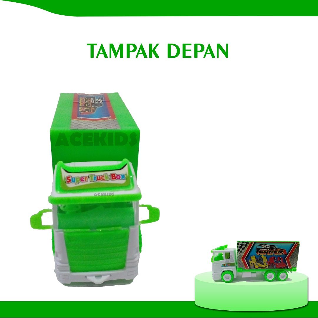 Acekids Maina Anak Laki Truk Gandeng Box Scania Keren Murah original - ST2022 - 2