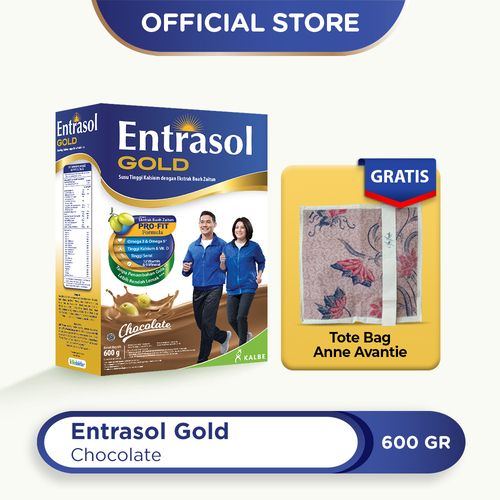 Buy 1 Entrasol Gold Chocolate 600 g Free Tote bag Anne Avantie - 1