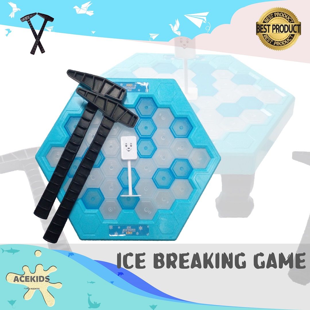 Acekids Mainan Anak Bloks Ice Breaking Pinguin Pukul Seru Murah Original - LZ7 - 1
