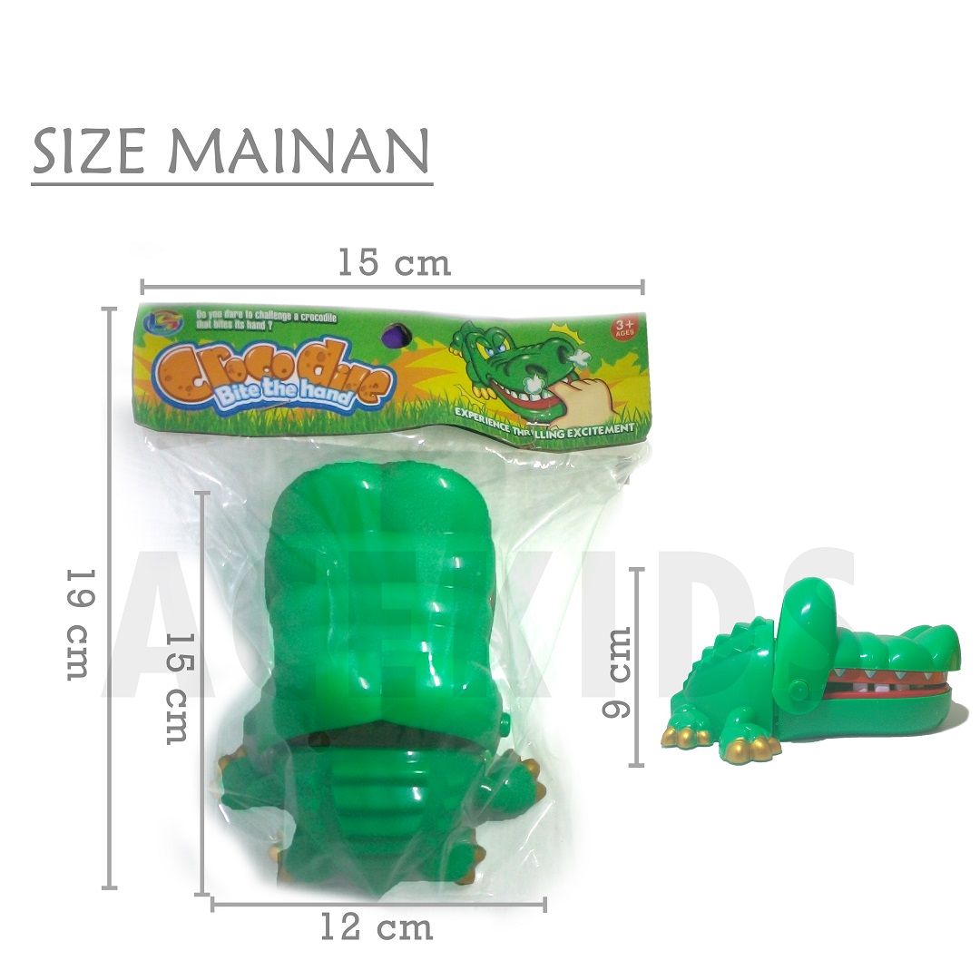 Mainan Binatang Gigit Buaya Crocodile Dentist Mainan Edukatif Murah - LZ2 - 2