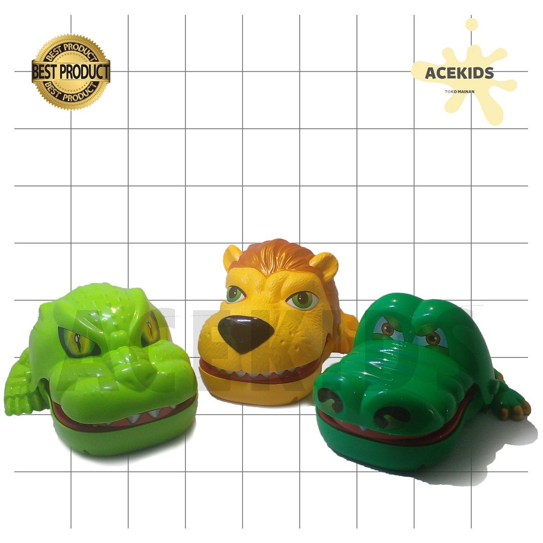 Mainan Binatang Gigit Buaya Crocodile Dentist Mainan Edukatif Murah - LZ2 - 1