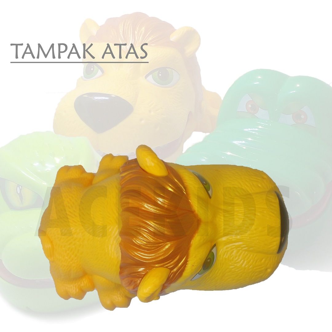 Mainan Binatang Gigit Singa Gigit / Lion Dentist Mainan Edukatif Murah - LZ11 - 3