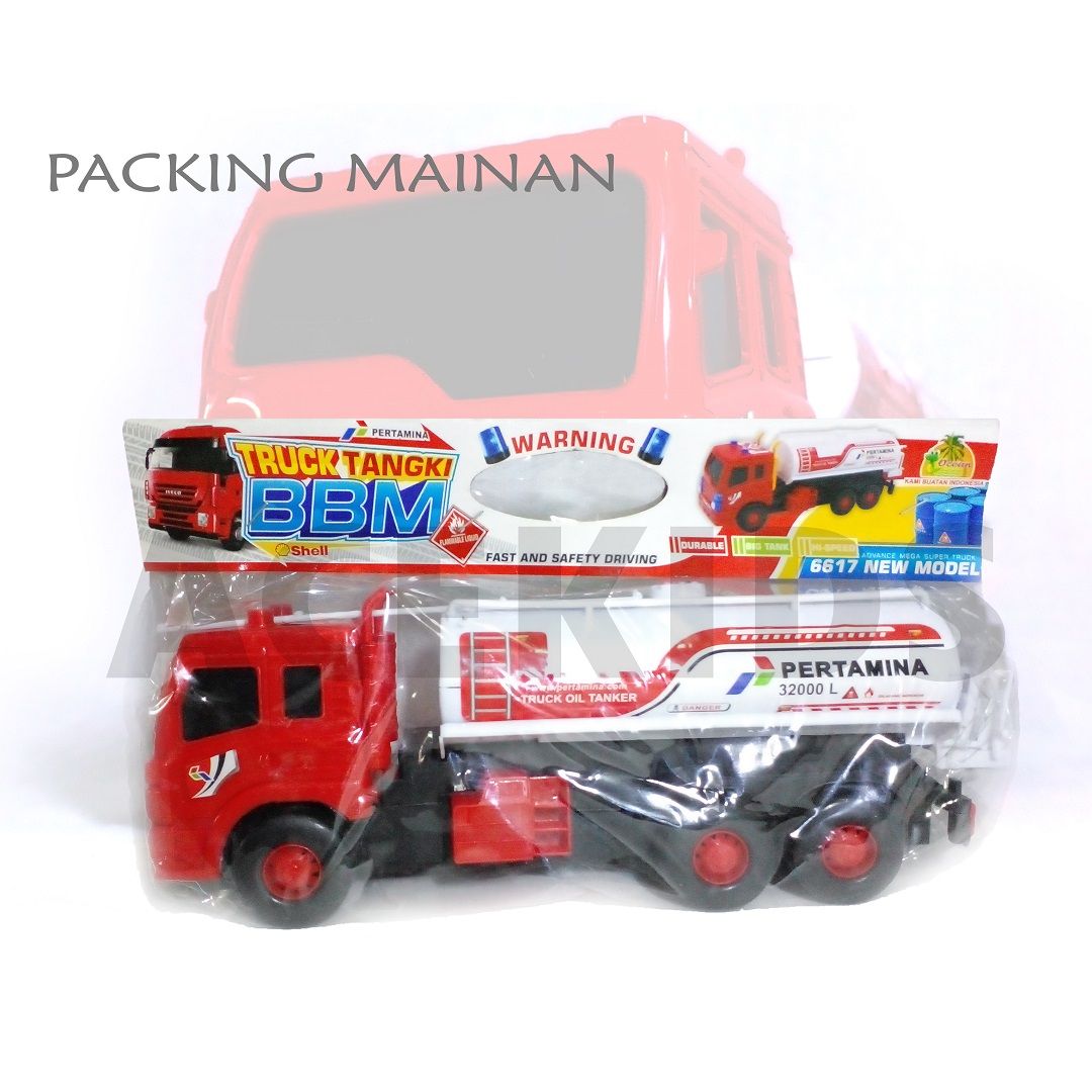 Mainan Mobil Truck Tangki Pertamina BBM Murah Original - OCT6617 - 3