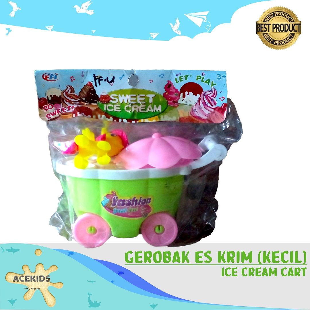 Acekids Mainan Edukasi Anak Gerobak Ice Cream - FI536 - 1