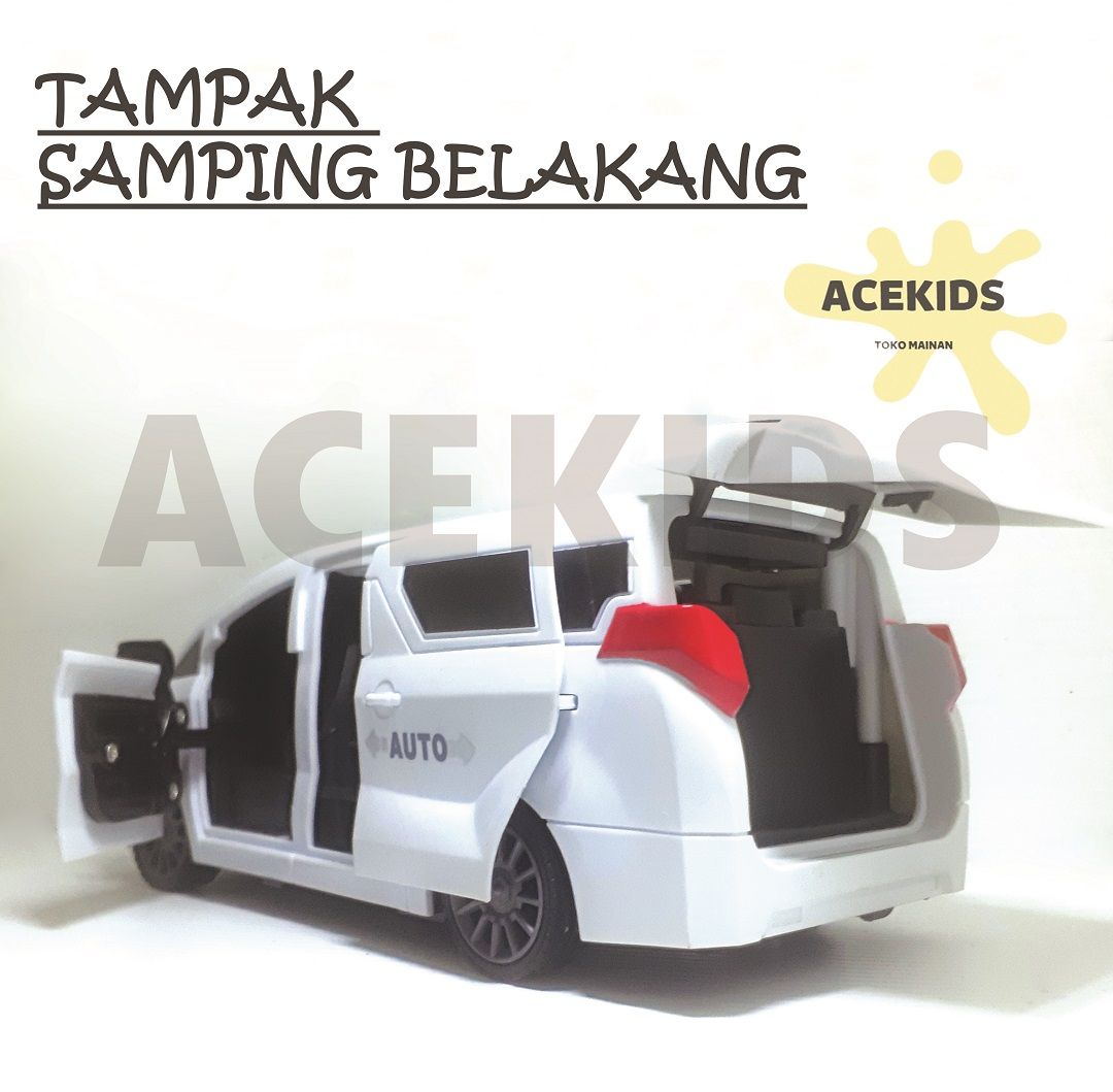 Mainan Mobil Remot Kontrol RC Alphard Pintu Buka Tutup Murah Original - 2424A - 5