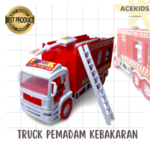 Mainan Anak Truck Pemadam Kebakaran Murah Original - ST2043 - 1