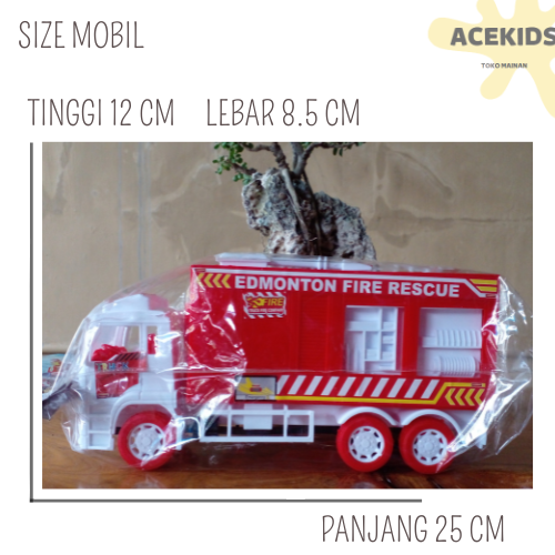 Mainan Anak Truck Pemadam Kebakaran Murah Original - ST2043 - 2