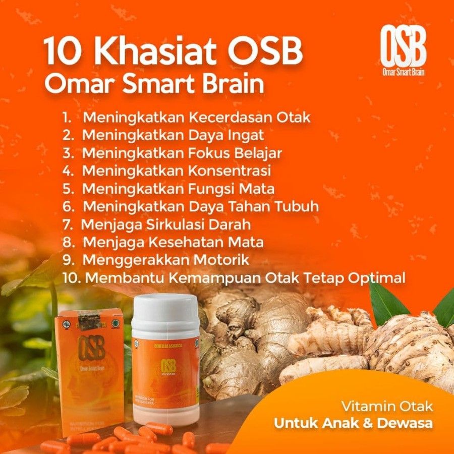OSB Vitamin Anak Omar Smart Brain - 2