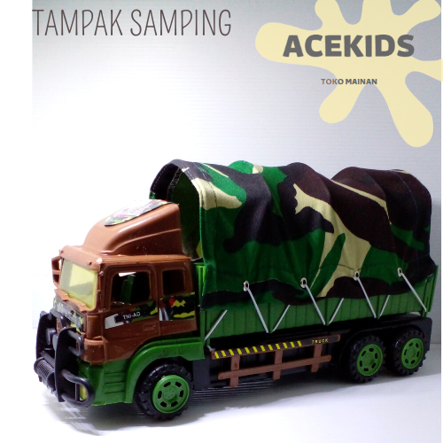 Mobil Truck Tentara Mobil Mainan Anak-Anak Murah - BP8023 - 2