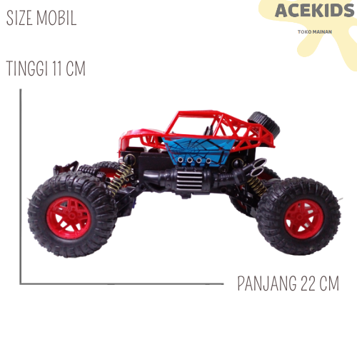 Mainan Mobil Anak RC Cross Spider Murah Original - RC9950 - 2