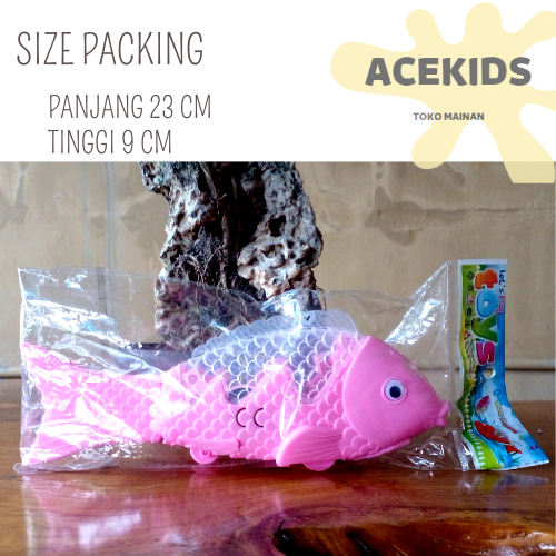 Acekids Mainan Anak-anak Ikan Goyang Berlampu Murah Original - LT37 - 3