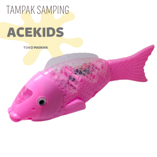 Acekids Mainan Anak-anak Ikan Goyang Berlampu Murah Original - LT37 - 1