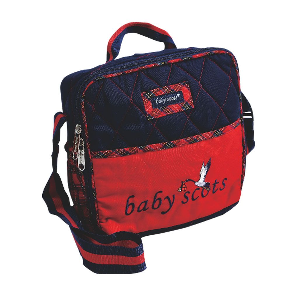 Baby Scots Tas Bordir Kecil Scots embroidery Simple Bag Ukuran Kecil Merah - 2