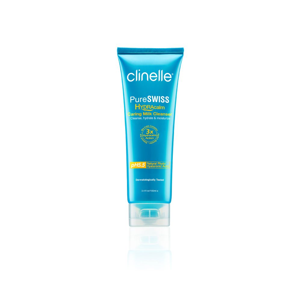 CLINELLE PureSwiss Hydracalm Caring Milk Cleanser 100 mL - 1