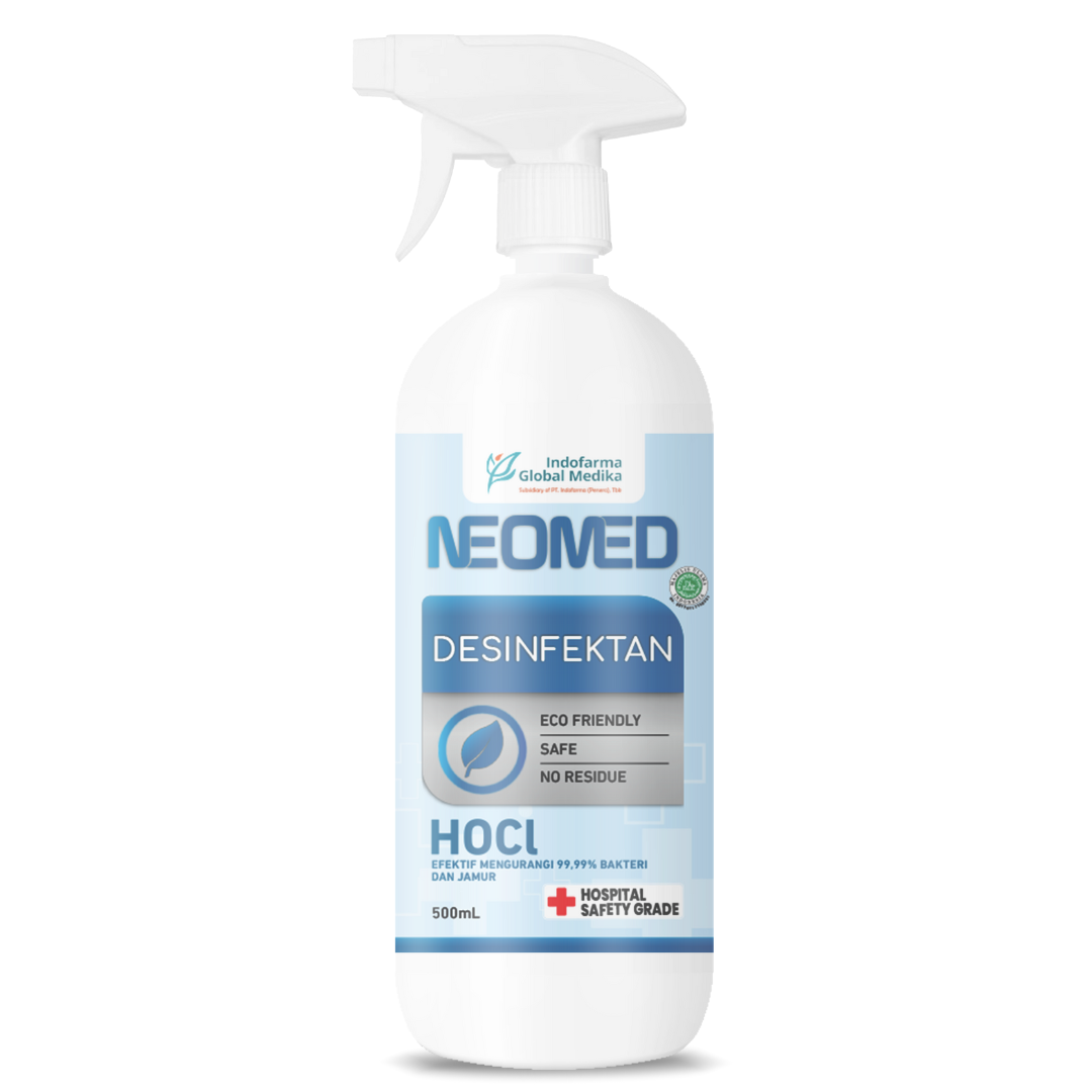 Neomed Disinfektan Non Alkohol HOCl Spray 500ml/ Pembersih Desinfektan - 2
