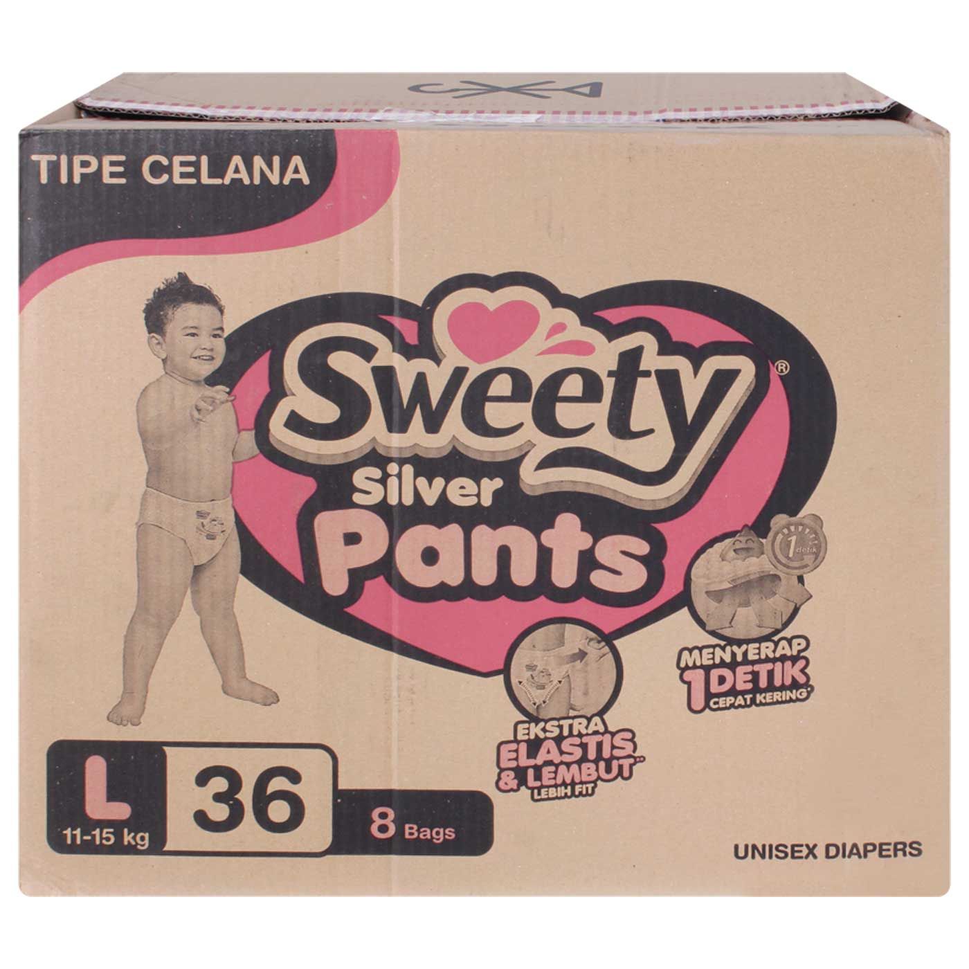 Sweety Silver Pants L 36's - 4