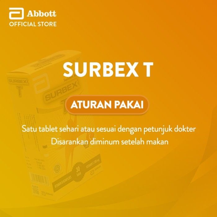 Abbott [Twin Pack] Surbex T box 30 tab - Vit B & C FREE Mystery Gift - 3