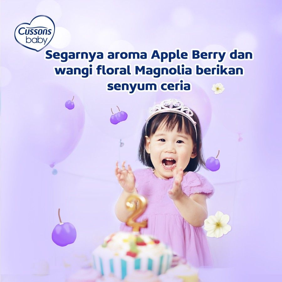 Beli 2 Gratis 1 - Cussons Baby Cologne Cheerful Smile 100ml - 2