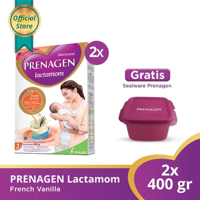 Buy 2 PRENAGEN lactamom French Vanilla 400gr - 1