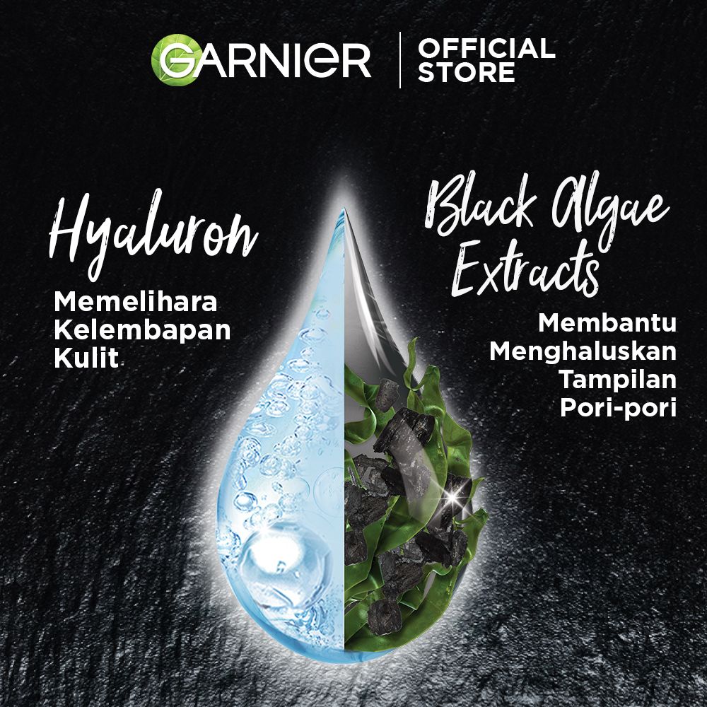 Garnier Serum Mask Pure Charcoal Black Algae 5 Free 5 - 3