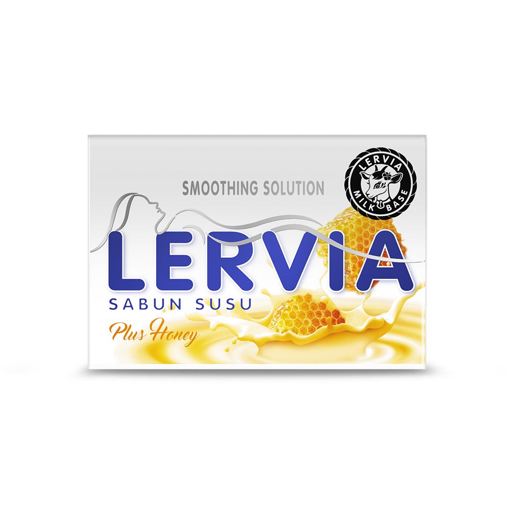 LERVIA Sabun Susu Plus Honey 90g - 2