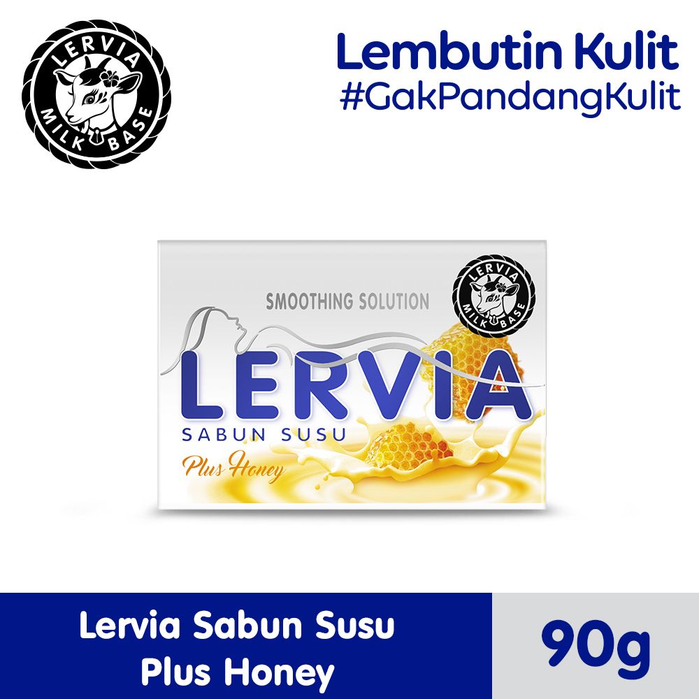 LERVIA Sabun Susu Plus Honey 90g - 1