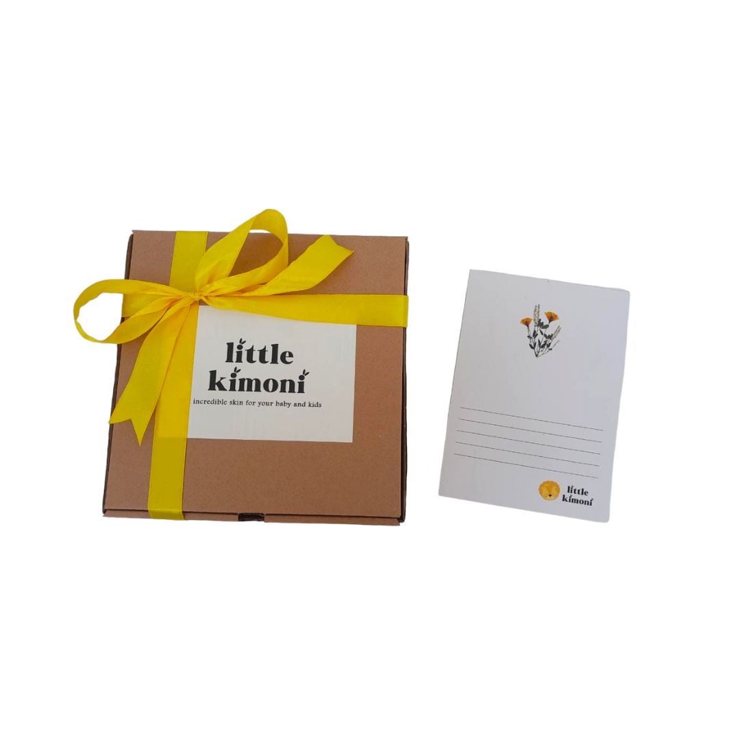Gift set box perawatan kulit bayi newborn 5in1 - Kado lahiran Little Kimoni - 4