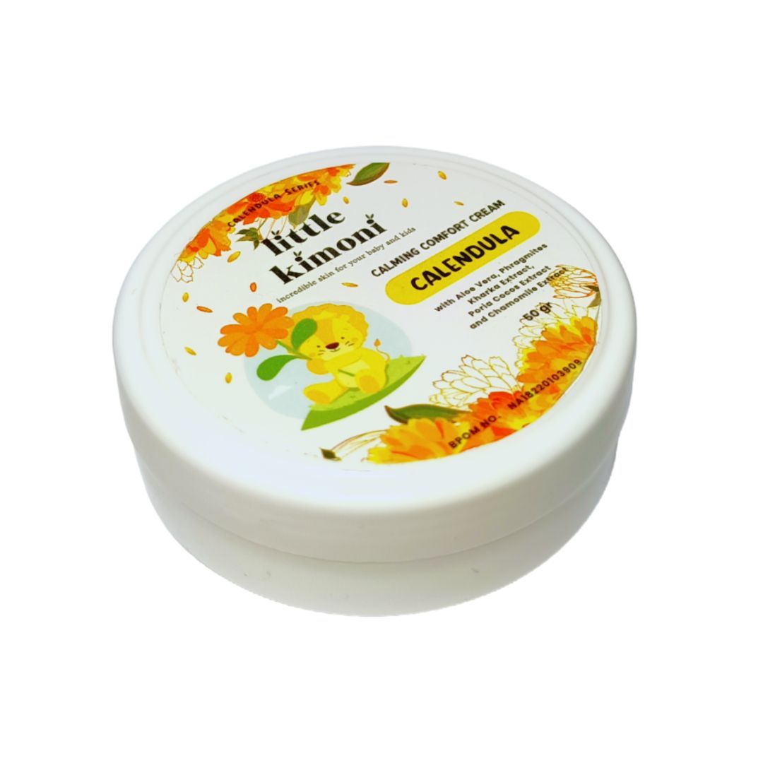 Calendula Duo Pack Body Wash Shampoo & Calming Comfort Soothing Cream - 3