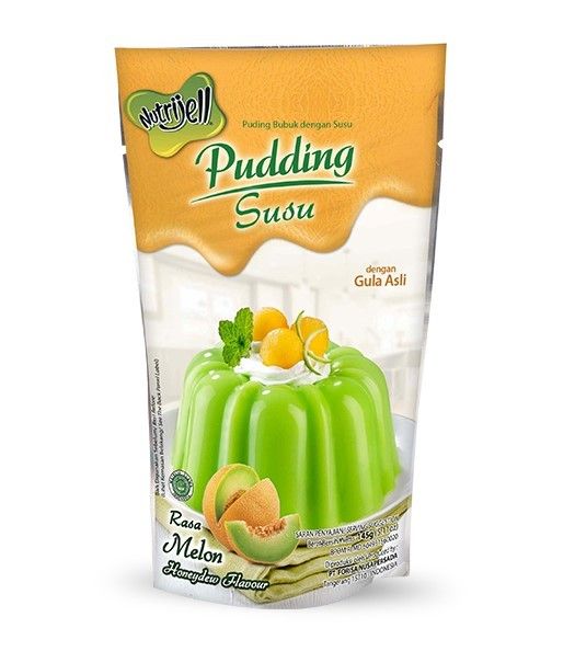 Paket Pudding Nutrijell 2 - FREE Cetakan Pudding - 3