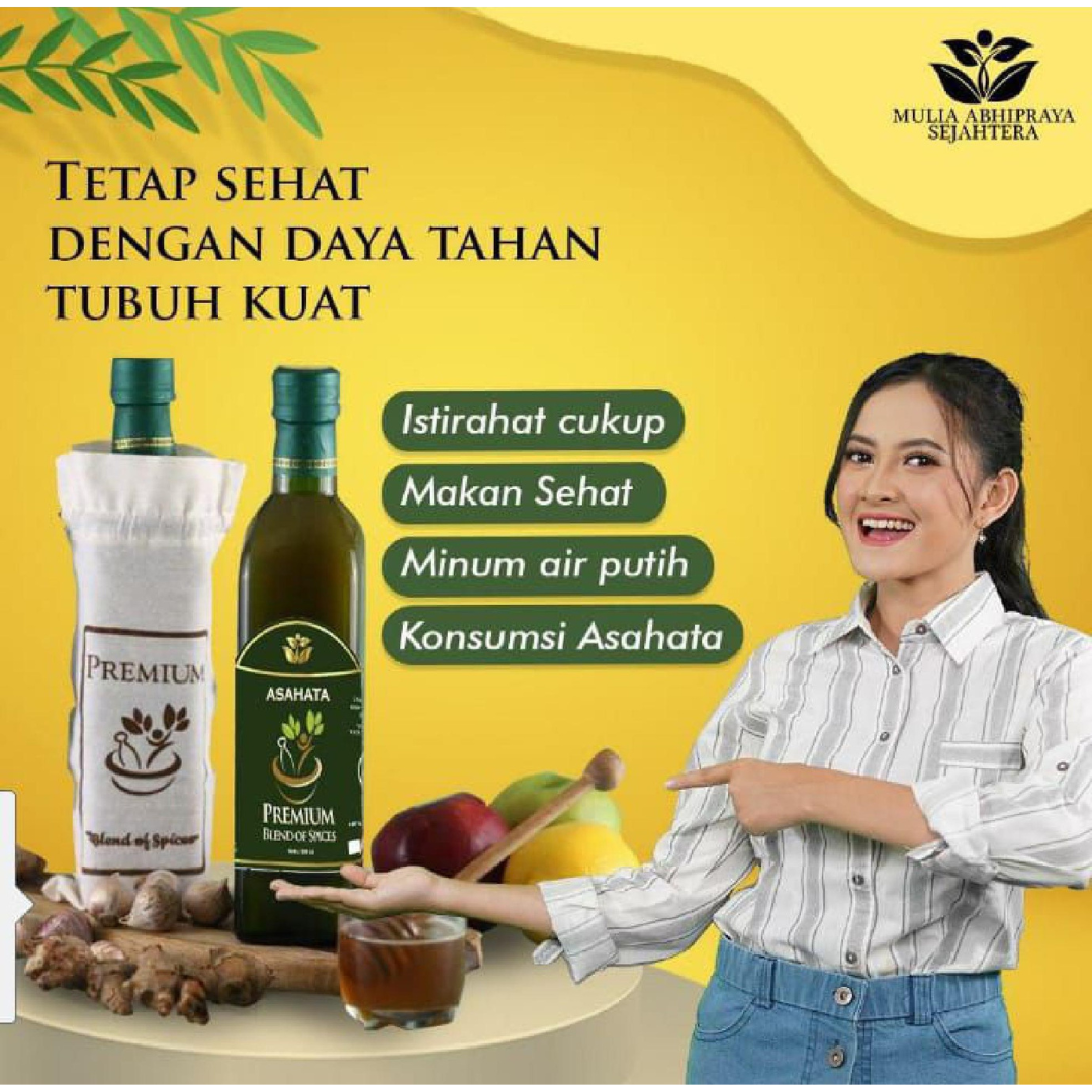 Sirup Asahata Premium Minuman Herbal Ramuan Tradisional Berkhasiat Tinggi Terbaik Alami - 2