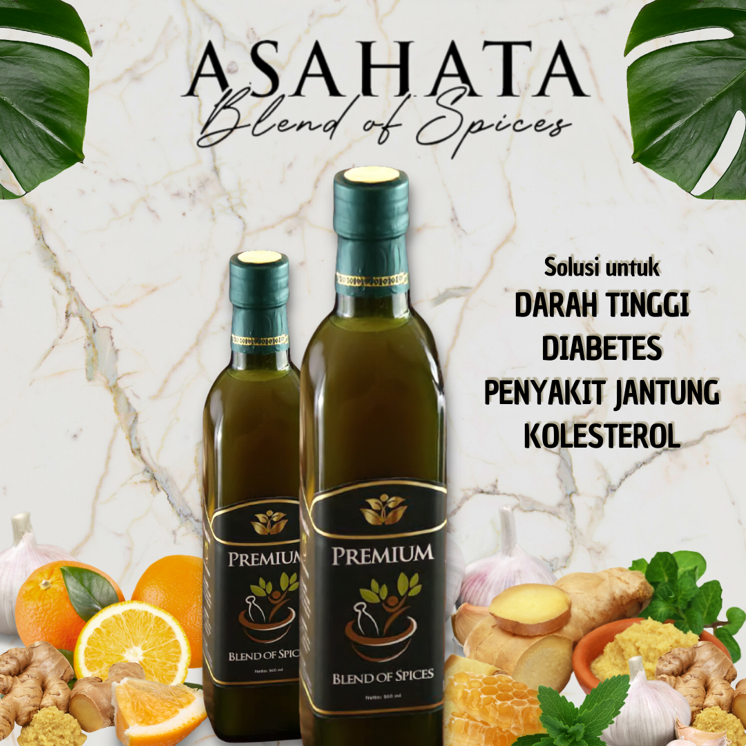 Sirup Asahata Premium Minuman Herbal Ramuan Tradisional Berkhasiat Tinggi Terbaik Alami - 1