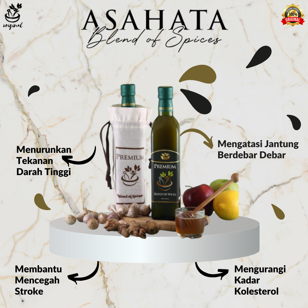 Minuman Herbal Asahata Premium Ramuan Tradisional Berkhasiat Tinggi Terbukti Ampuh - 1