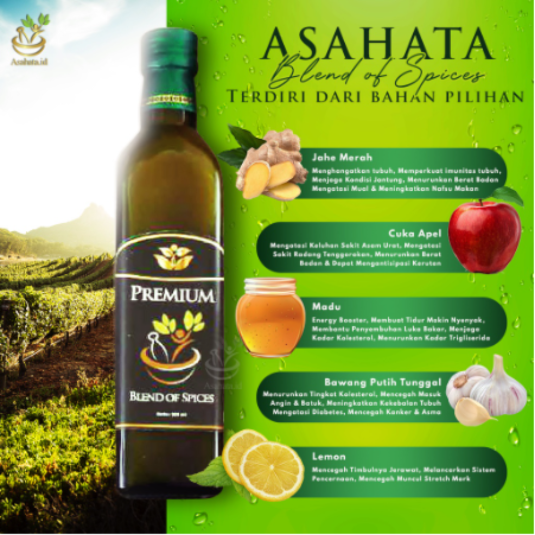 Minuman Herbal Asahata Premium Ramuan Tradisional Berkhasiat Tinggi Terbukti Ampuh - 4