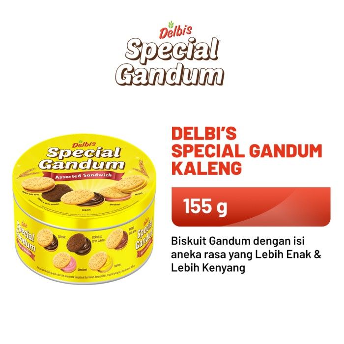 Delbis Special Gandum Assorted Kaleng - 1