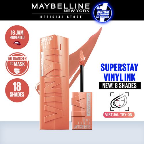 Maybelline Superstay Vinyl Ink - Intrigue + Extra - 3