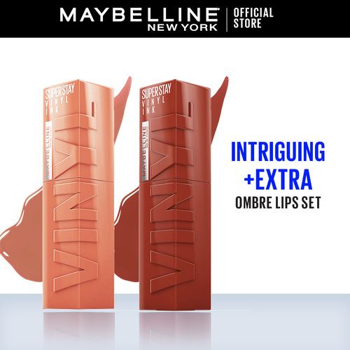 Maybelline Superstay Vinyl Ink - Intrigue + Extra - 1