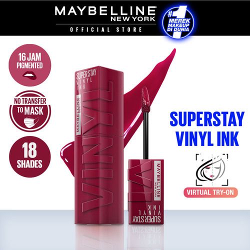 Maybelline Superstay Vinyl Ink - Peppy + Unrivaled - 3