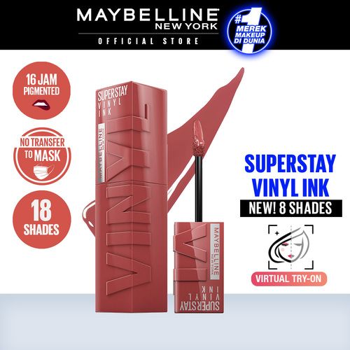 Maybelline Superstay Vinyl Ink - Peppy + Unrivaled - 2